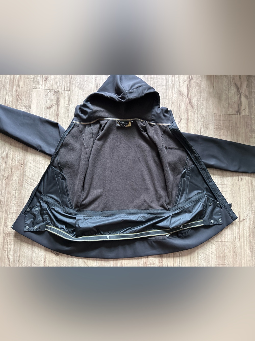 Salomon black softshell fitted ski snowboard winter snow jacket Women's neutral - Picture 7 of 10